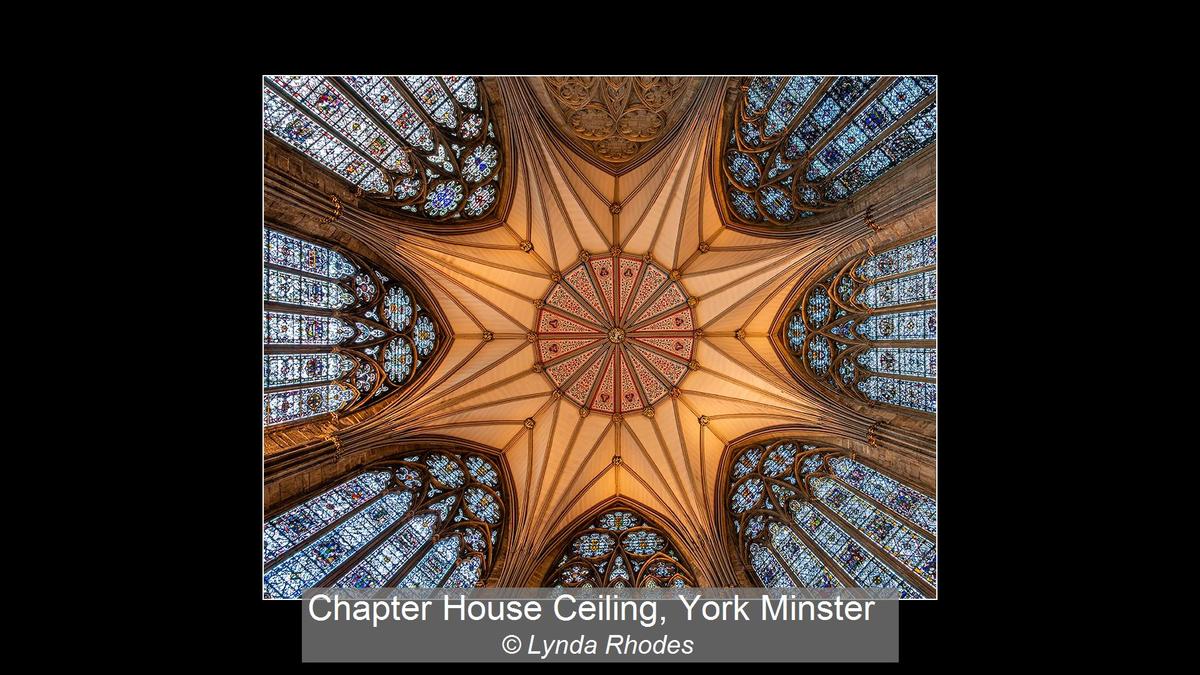 Chapter House Ceiling, York Minster_Lynda Rhodes